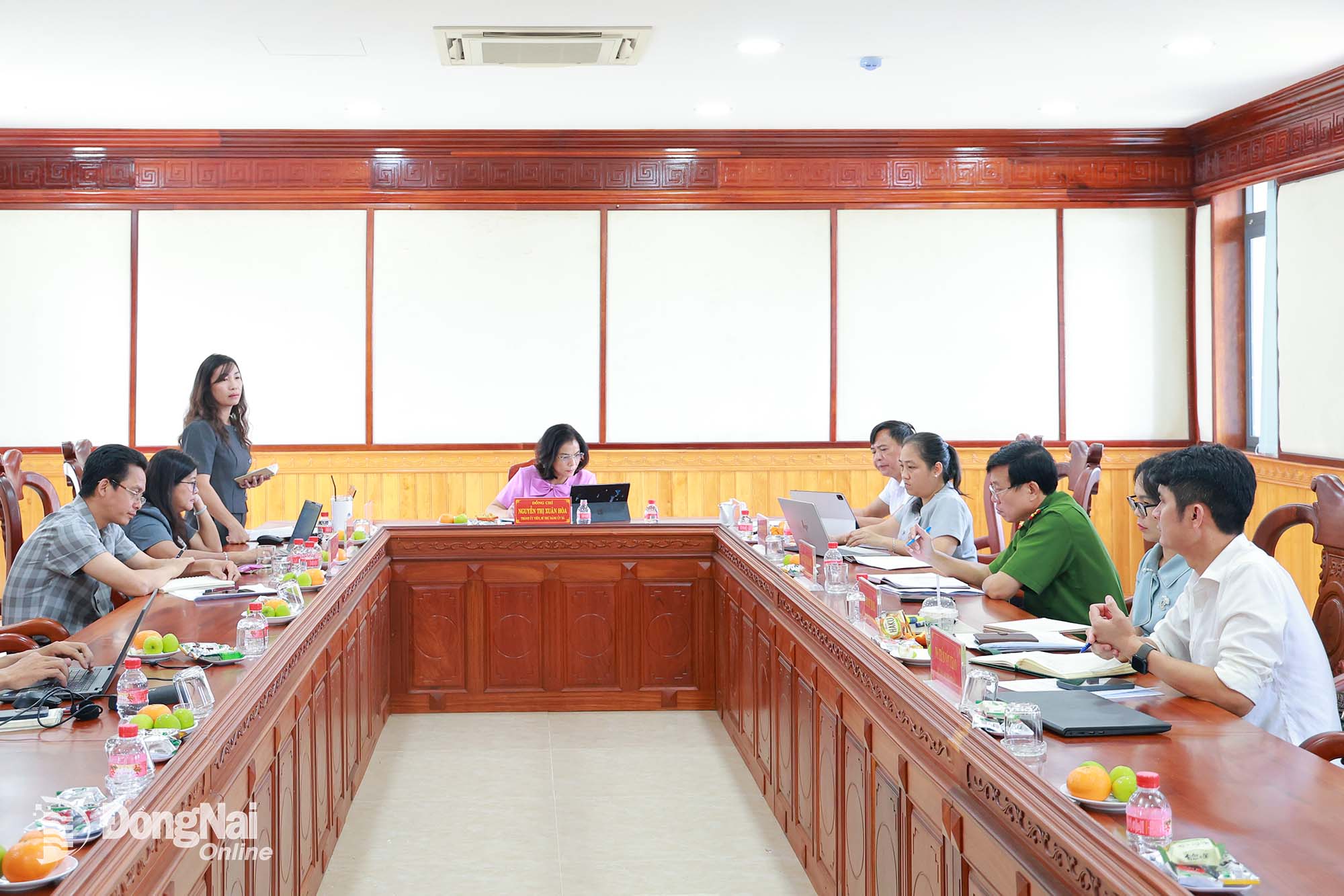 Quang cảnh buổi sinh hoạt chuyên đề. Ảnh: Vũ Nguyện