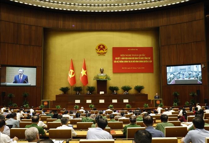 Tổng Bí thư, Chủ tịch nước Tô Lâm phát biểu chỉ đạo. Ảnh: Thống Nhất/TTXVN
