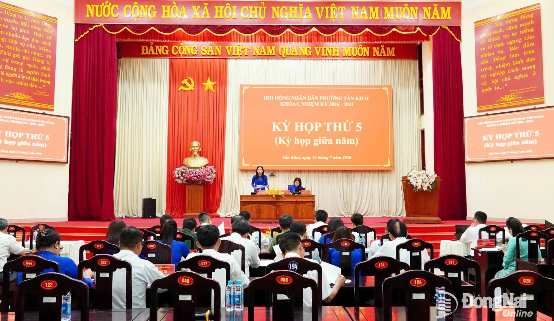 Quang cảnh kỳ họp. Ảnh: Thanh Mai
