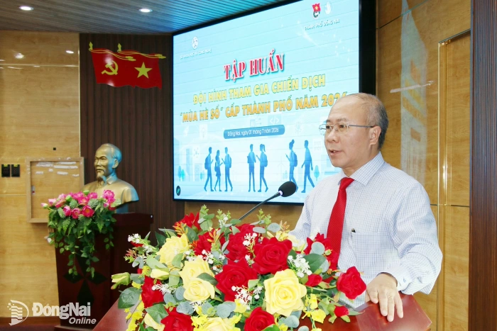 Tập huấn đội hình tham gia chiến dịch Mùa hè số cấp thành phố