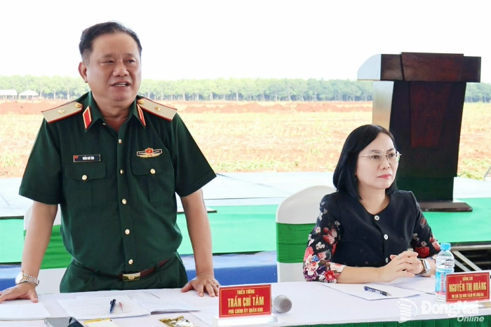 Kiểm tra vị trí chuẩn bị tổng duyệt và tổ chức Lễ Triển khai tìm kiếm, quy tập hài cốt liệt sĩ tại khu vực xã Minh Đức