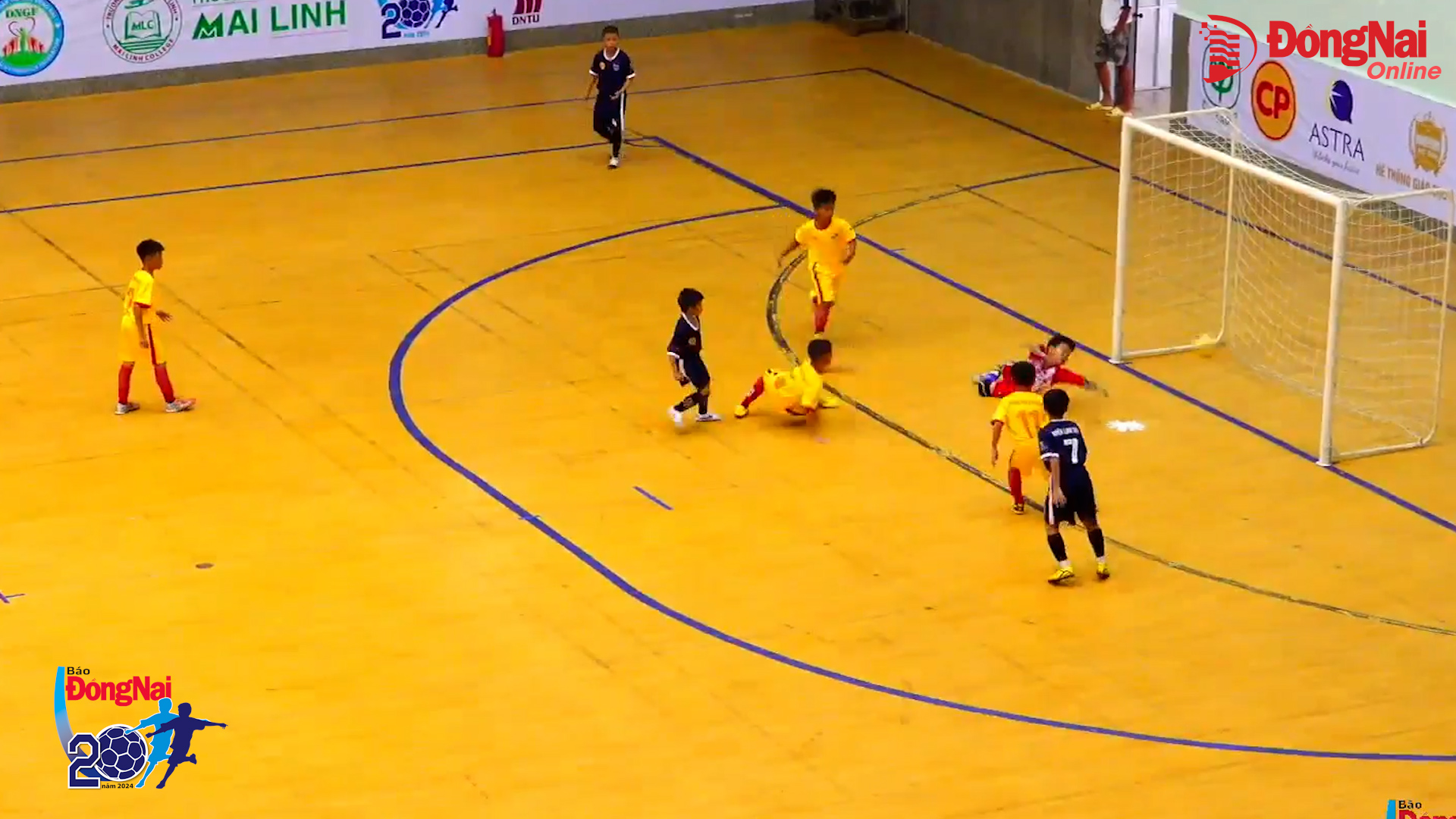 U.11 Long Thành gây chấn động khi đánh bại đương kim vô địch Biên Hòa với tỷ số 6-4