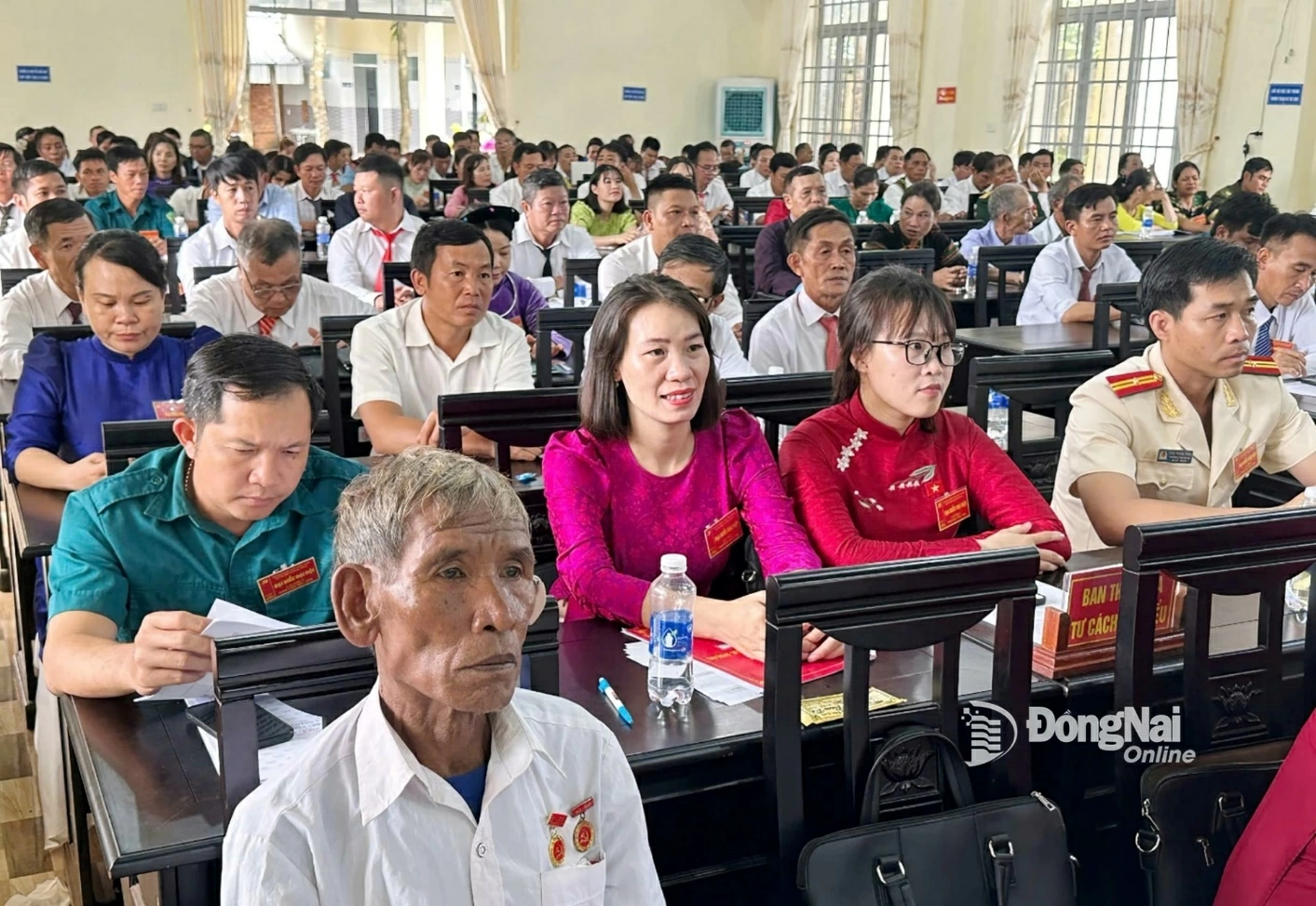Delegates attend the congress. Photo: Duc Hien