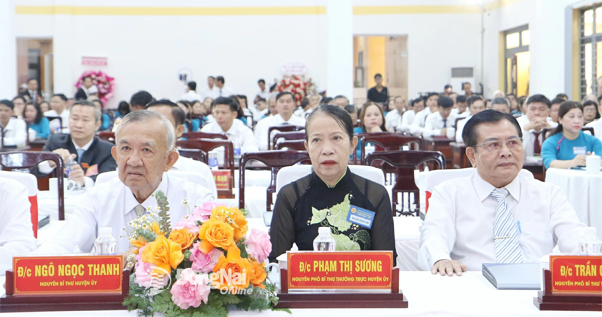 Delegates attend the first Congress of the Dau Giay Commune Party Committee, 2025-2030 tenure. Photo: Van Truyen