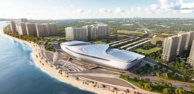 Phối cảnh nhà hát Sóng Xanh tại dự án Vin Cần Giờ.