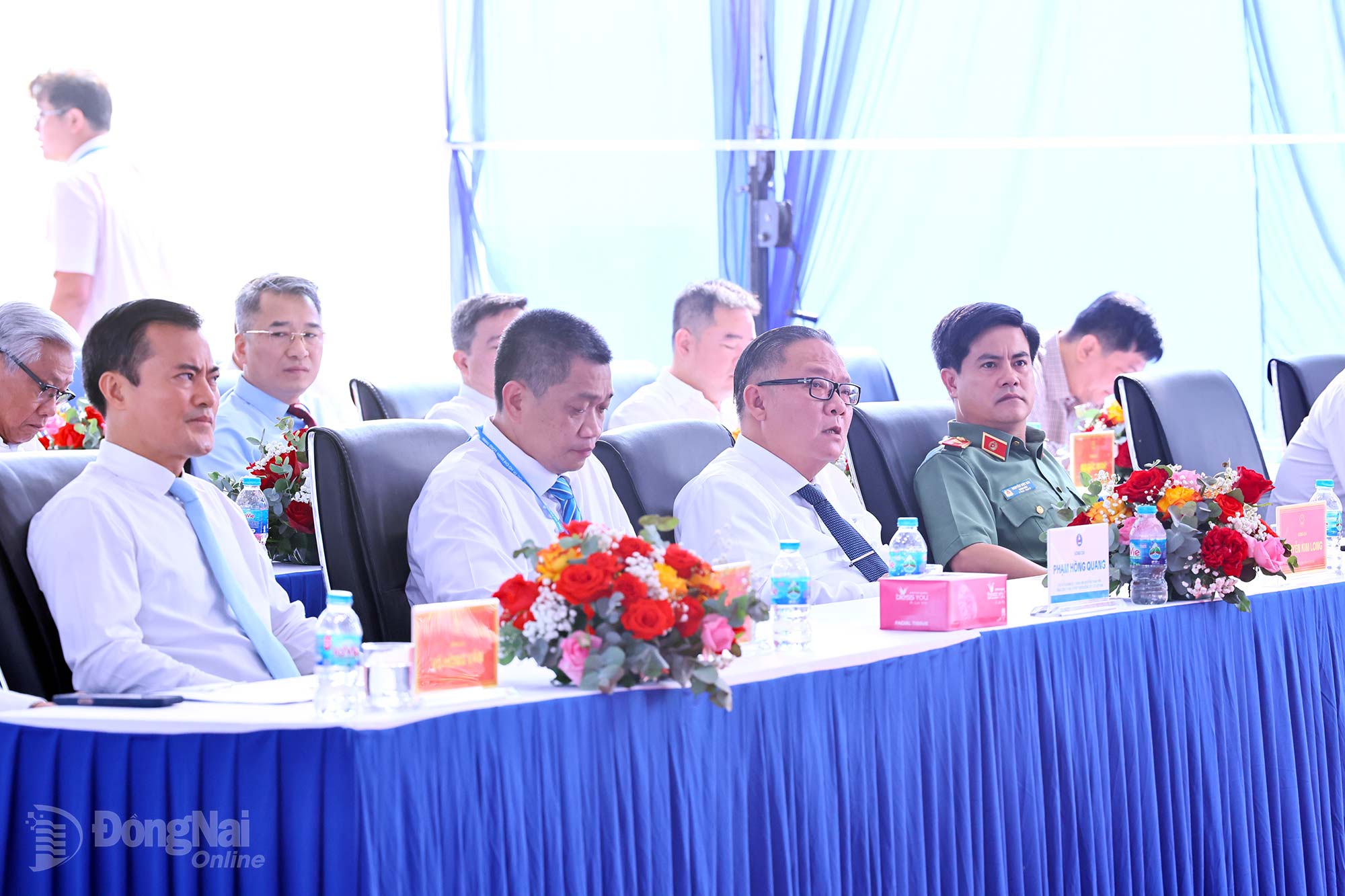 Delegates attend the ceremony. Photo: Cong Nghia