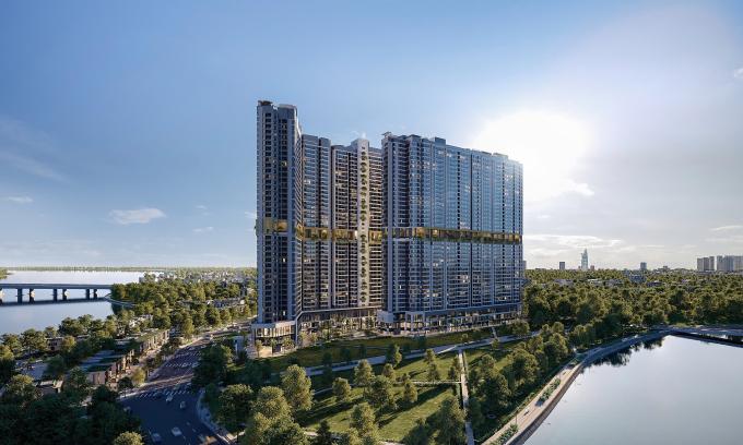 Phối cảnh The Gió Riverside.