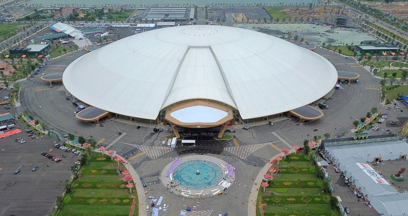 The Viet Nam Exposition Centre is expected to become the venue of national and international political, economic, cultural, and tourism events. (Photo: VNA)
