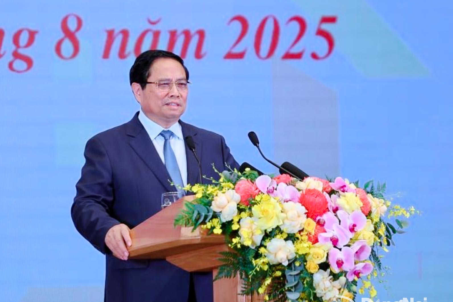 Thủ tướng Chính phủ Phạm Minh Chính phát biểu tại hội nghị. Ảnh: VGP/Nhật Bắc