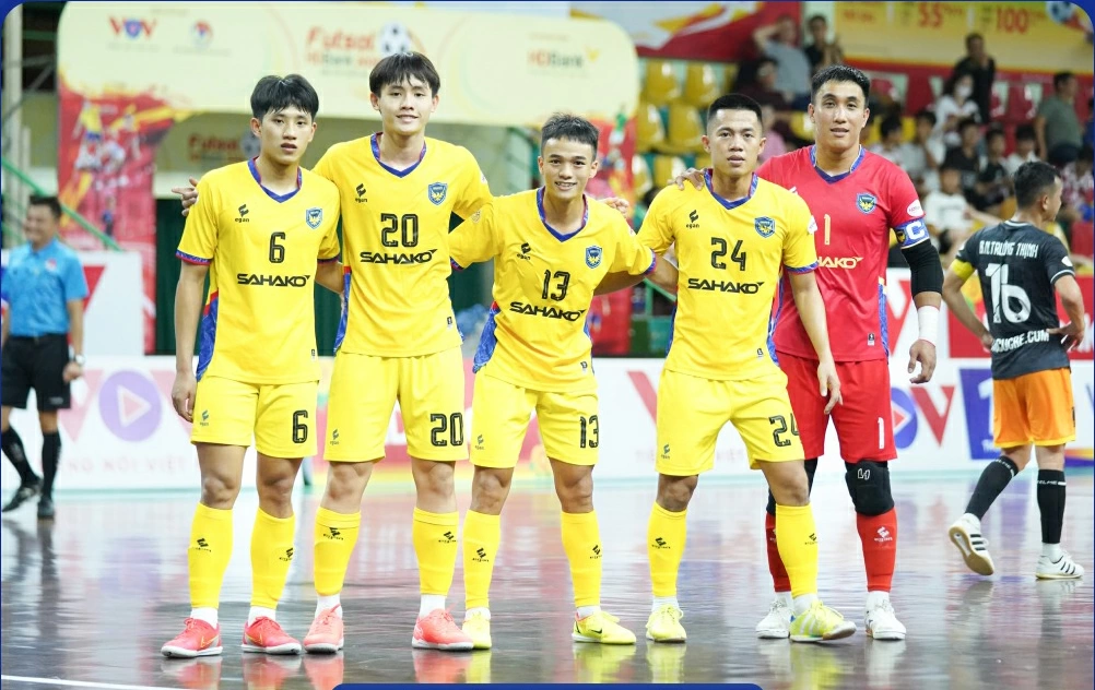Sahako là đội cuối cùng góp mặt ở vòng ban kết. Ảnh: VFF