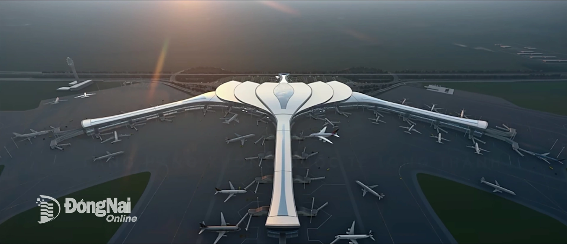 Perspective rendering of Long Thanh International Airport. Photo: ACV

