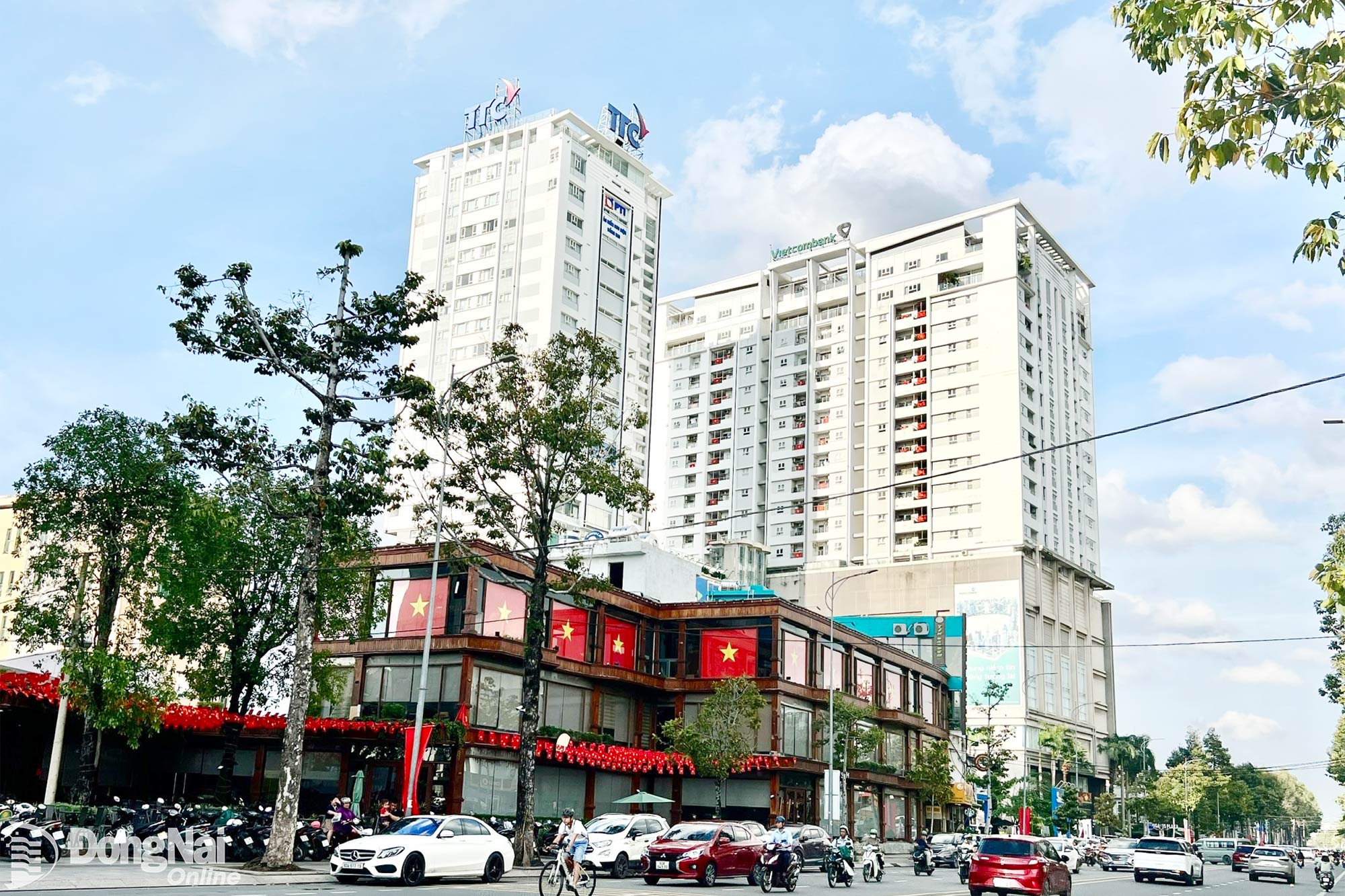Khu chung cư trên đường Võ Thị Sáu, phường Trấn Biên.