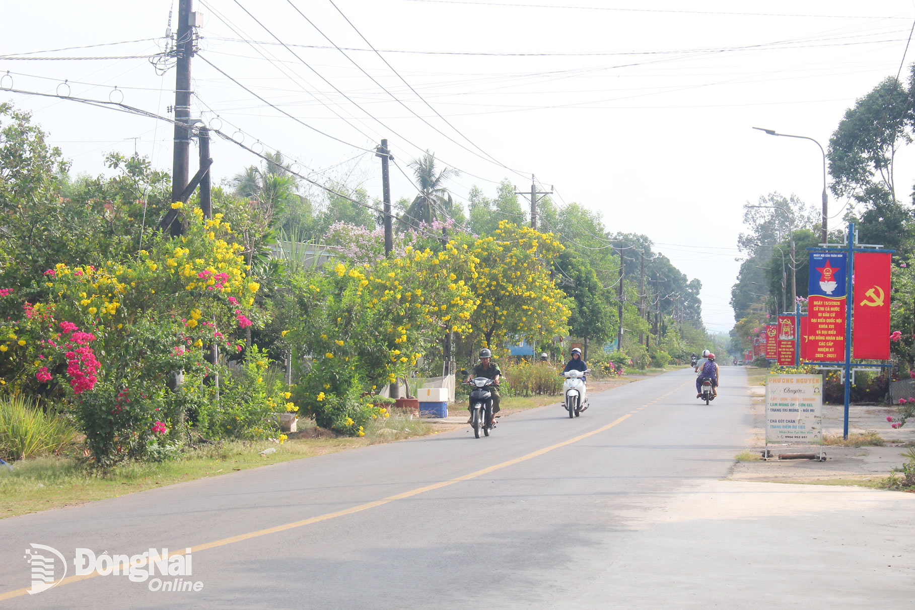 Một tuyến giao thông trên địa bàn xã Phú Lý ngày nay được đầu tư khang trang.