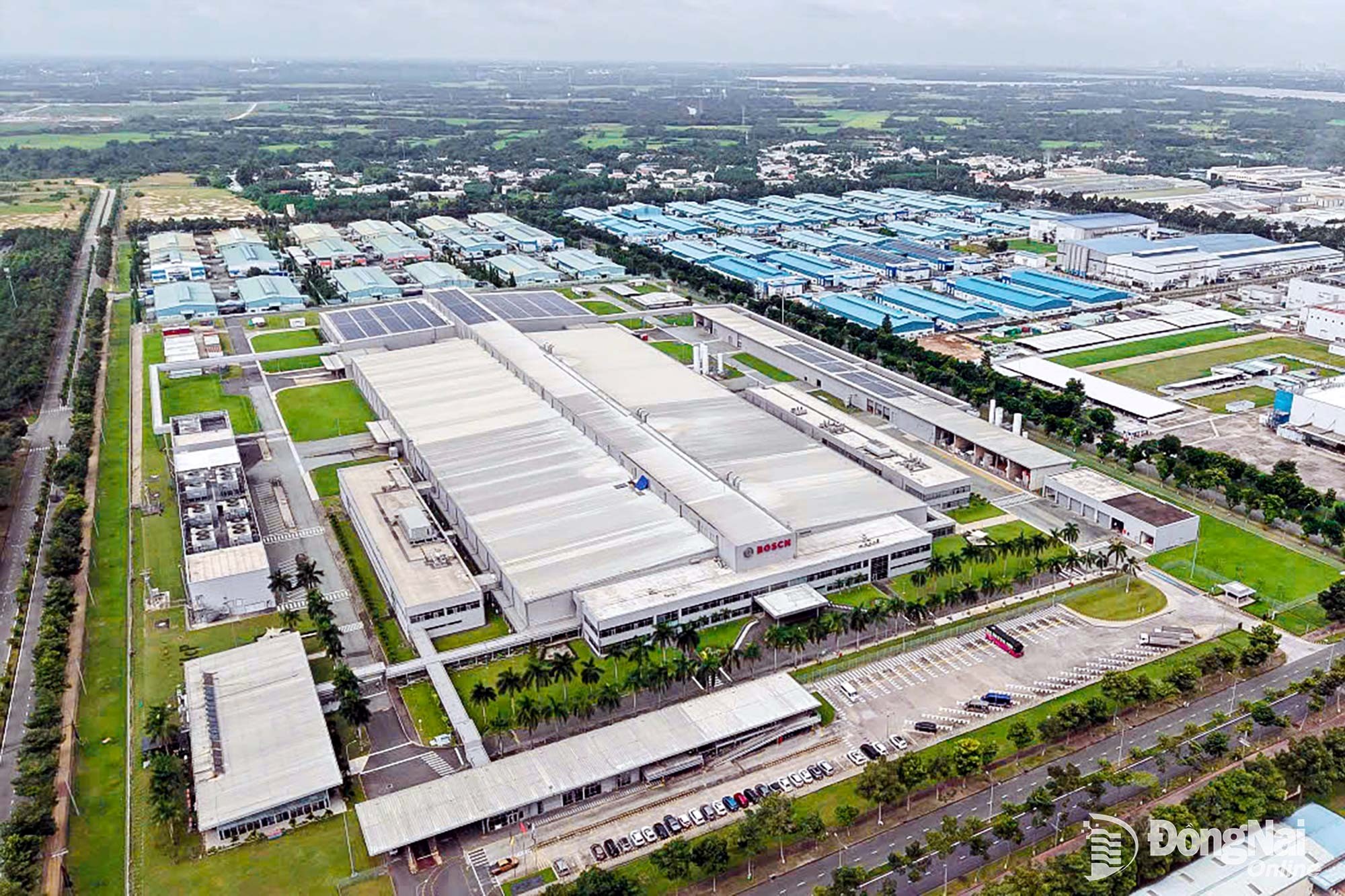 High-tech factory at Long Thanh Industrial Park. Photo: Vuong The

