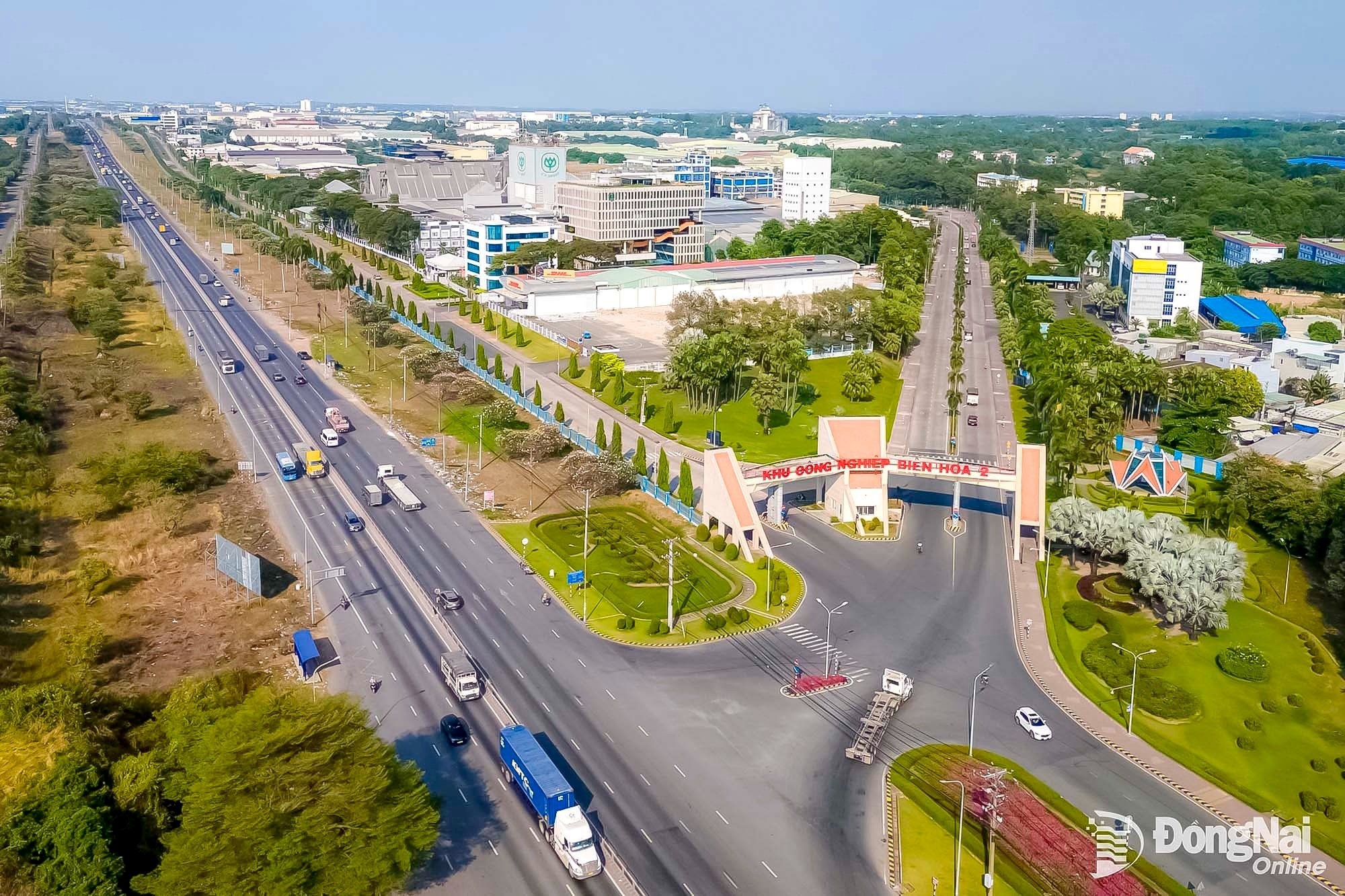 Dong Nai currently has 89 industrial parks included in its master plan, making it one of the localities with the largest number of industrial parks in the country. Photo: Cong Nghia

