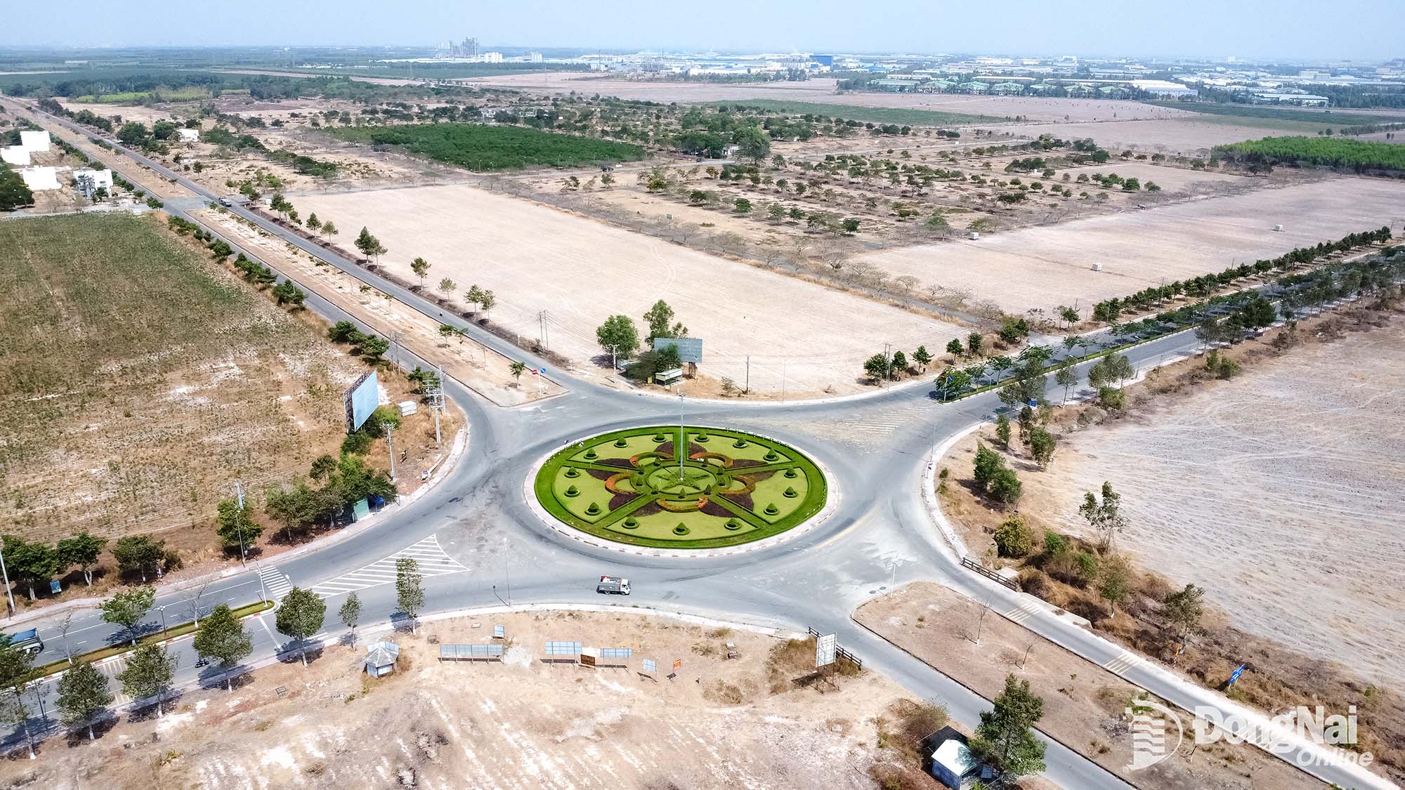 Phuoc An Commune, Dong Nai City – where many infrastructure projects are being or will soon be implemented. Photo: Hoang Loc

