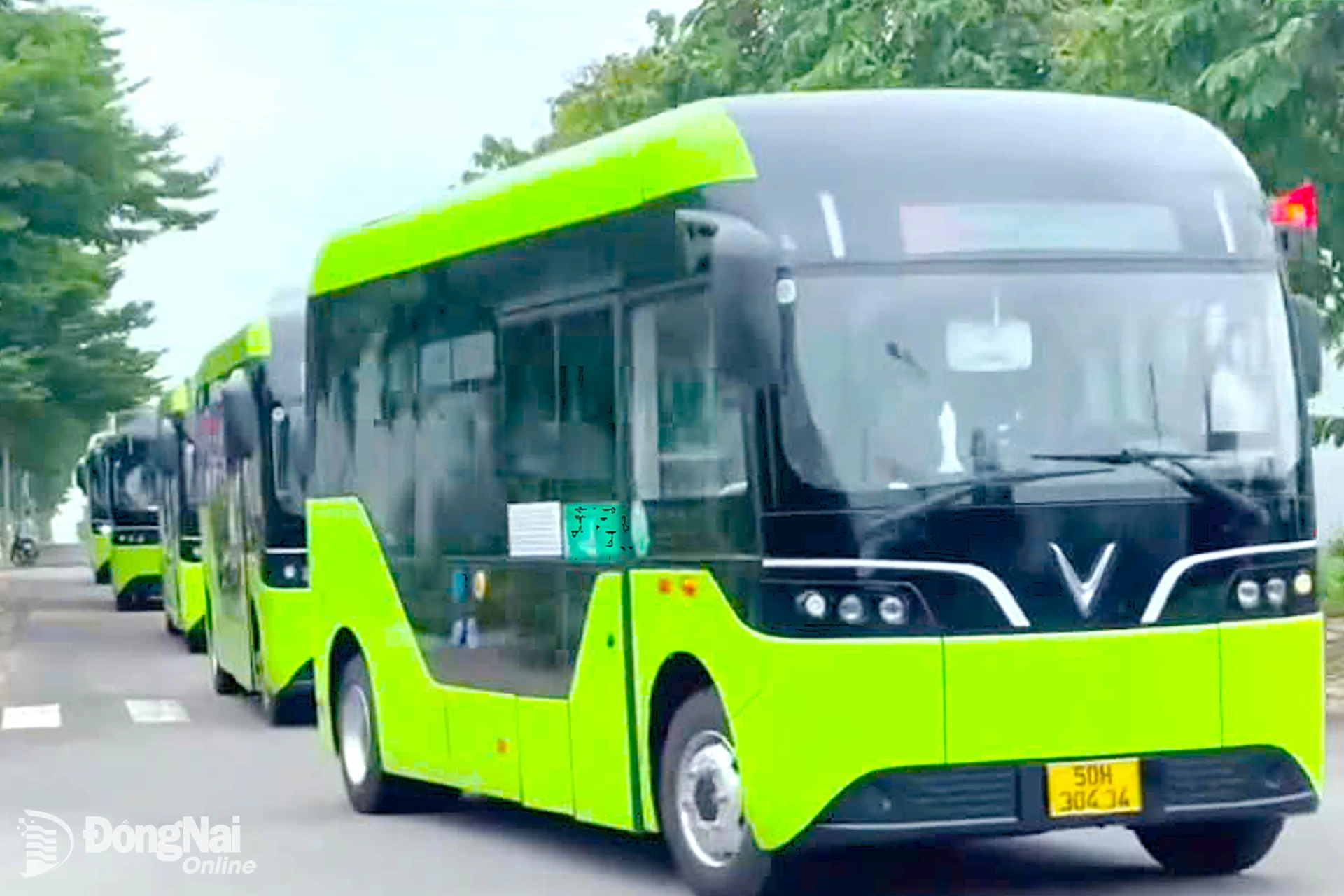Tuyến xe buýt điện số 9 nhận được phản hồi tích cực từ hành khách.