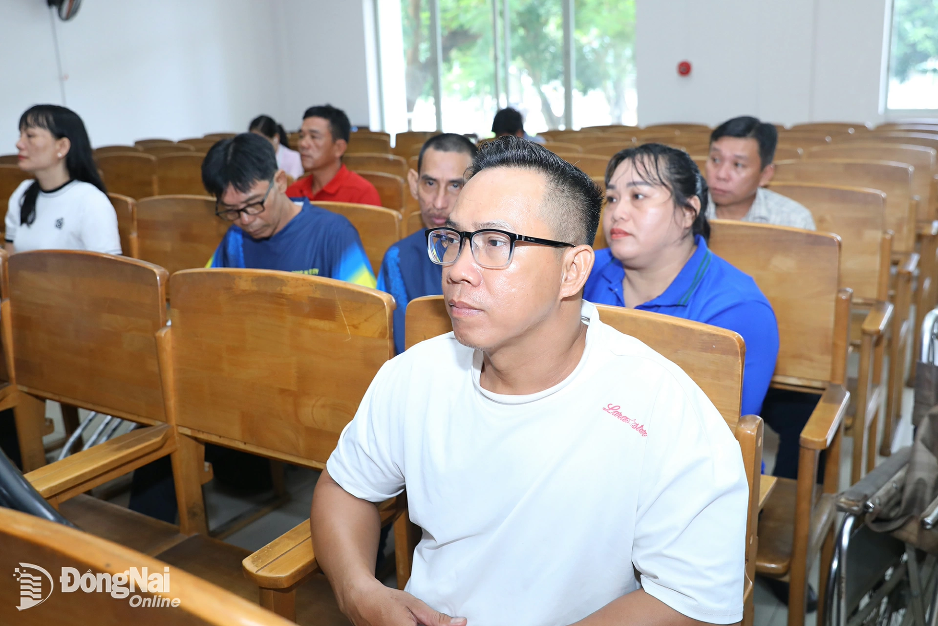 Các học viên tham dự lớp tập huấn. Ảnh: Huy Anh