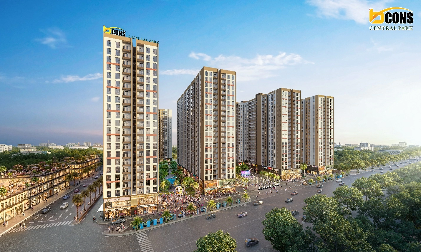 Bcons Central Park được thiết kế theo định hướng căn hộ “chuẩn xanh” giữa lòng Đồng Nai. Dự án là sự kết hợp hoàn hảo giữa nhịp sống năng động và không gian trong lành, mang đến một chốn về an yên.

