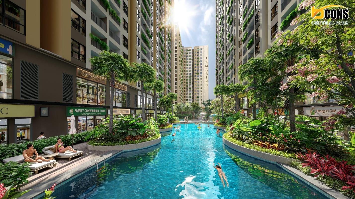 Tiện ích tại Bcons Central Park nâng tầm chất lượng cuộc sống cho mọi cư dân.

