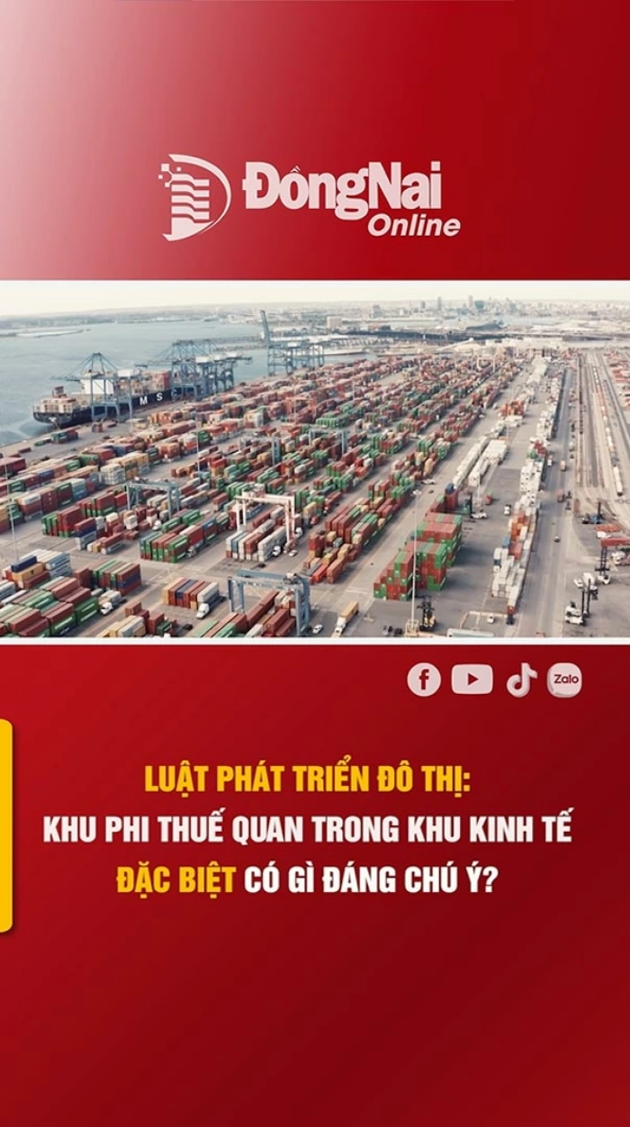 [Short Video] Luật phát triển đô thị: Khu phi thuế quan trong khu kinh tế đặc biệt có gì đáng chú ý?