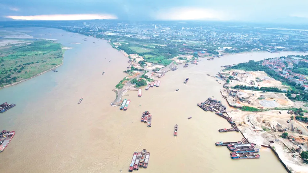 Ngã ba sông bây giờ - nơi từng có thời kỳ là điểm sinh sống, quần tụ nhiều của loài cá quý Anh Vũ