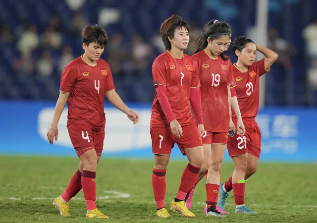 Sau bóng đá nam, bóng đá nữ Việt Nam cũng sớm chia tay Asiad 19