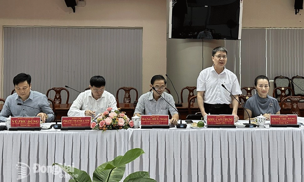 Đoàn kiểm tra số 887 của Bộ Chính trị, làm việc với Ban Cán sự Đảng UBND tỉnh và Sở Nội vụ, ngày 13-9-2023