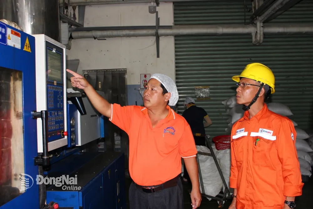 Kiểm tra sử dụng điện tại doanh nghiệp ở KCN Biên Hòa 2