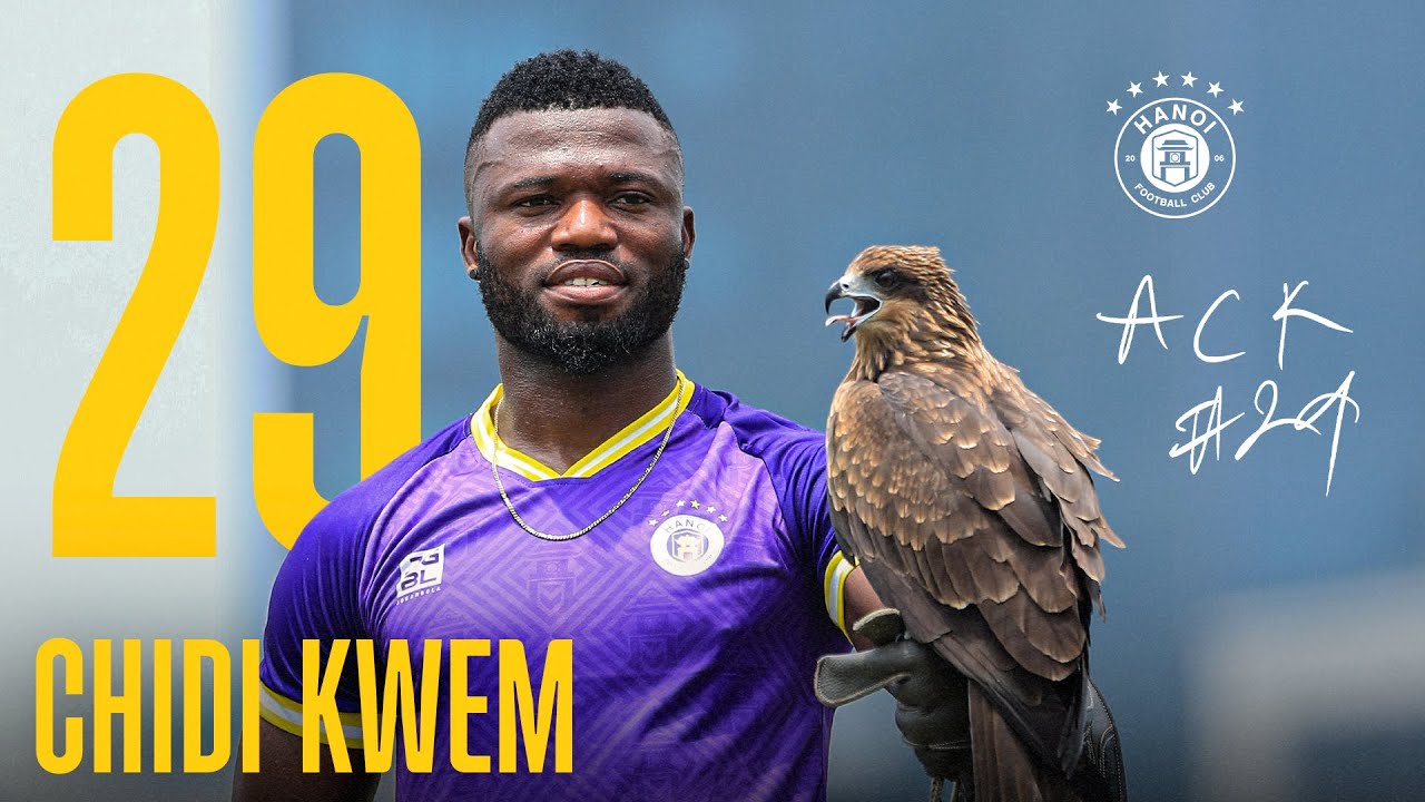 Chidi Kwem, ngôi sao đắt giá nhất V.League 2024-2025.