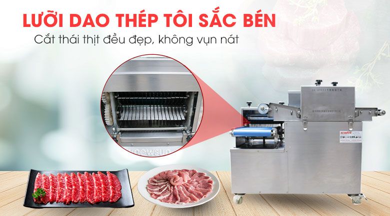 Tiêu chí chọn máy thái thịt tươi sống công nghiệp chính hãng.