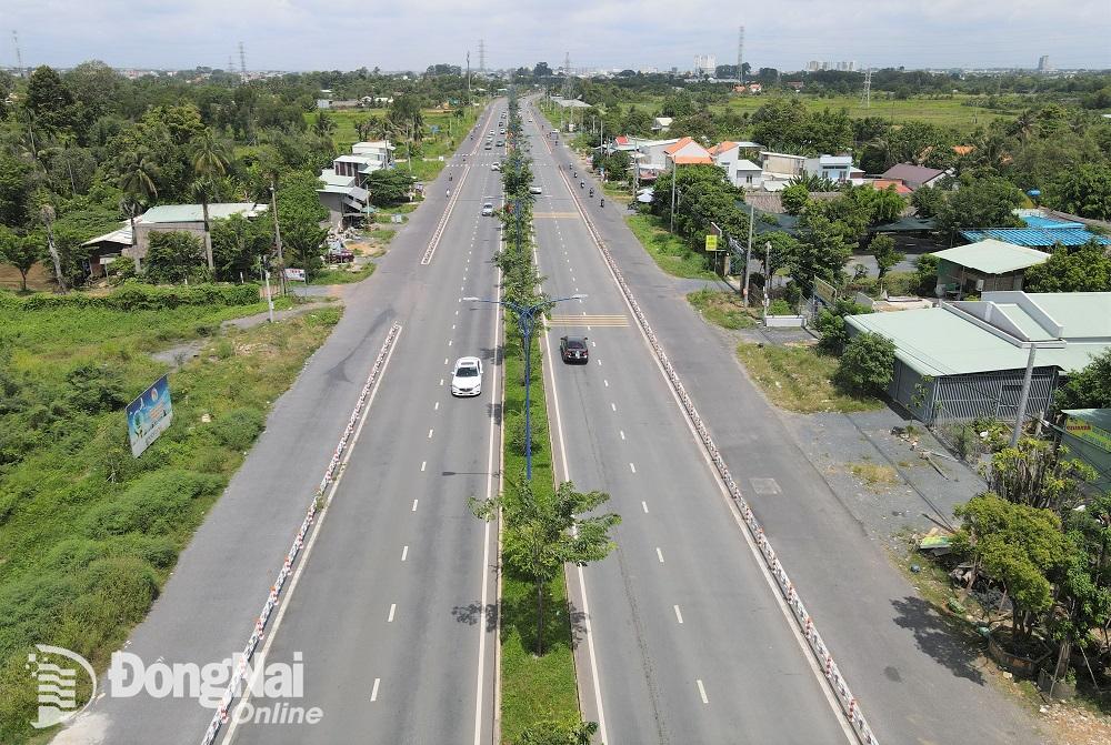 Dự án Trung tâm thương mại tại phường Hiệp Hòa nằm trên trục đường Đặng Văn Trơn, phường Hiệp Hòa, thành phố Biên Hòa. Ảnh: tư liệu