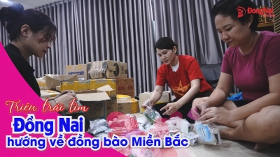 Triệu trái tim Đồng Nai hướng về đồng bào miền Bắc