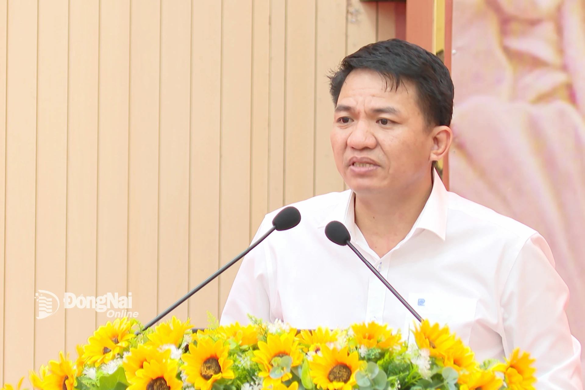 Deputy Director of the DoHA Mai Xuan Tuan speaks at the conference. Photo: Thanh Lam

