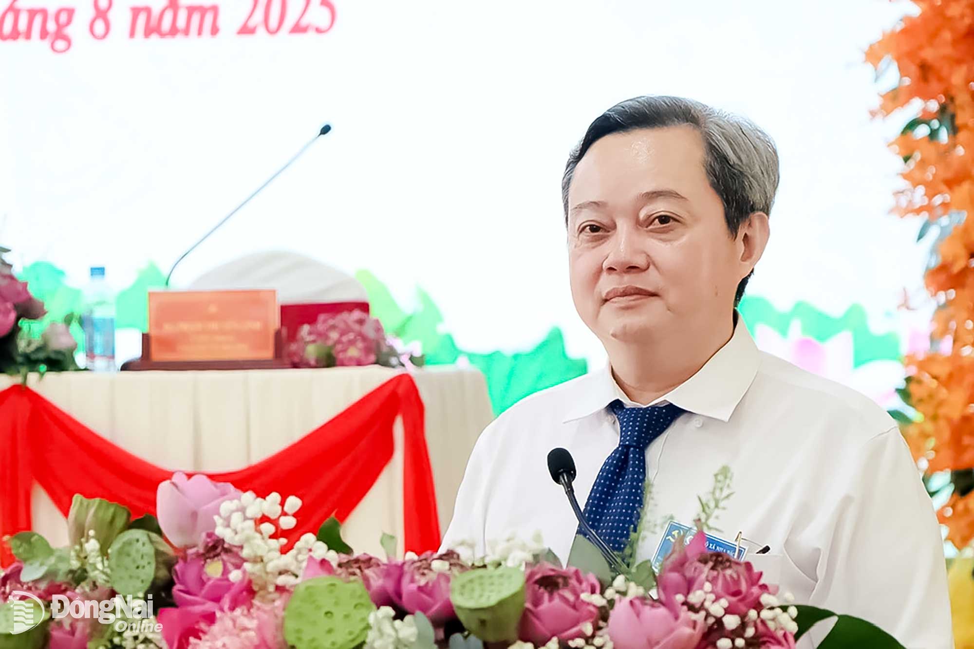 Đồng chí Nguyễn Minh Hợi, Ủy viên Ban Thường vụ Tỉnh ủy, Trưởng ban Nội chính Tỉnh ủy. Ảnh: Như Nam

