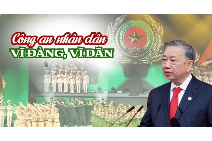 Công an nhân dân vì Đảng, vì dân