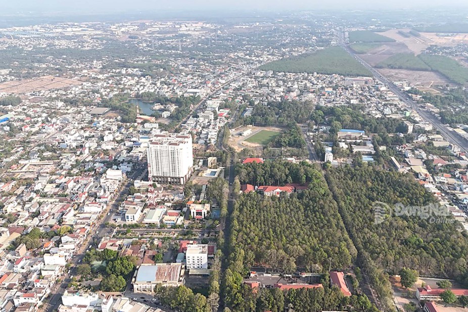 Long Thanh urban area is planned to become an urban area connected with Long Thanh Airport, becoming the countrys gateway to the world. Photo: Document