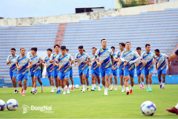 Truong Tuoi Dong Nai is determined to win the opening match of the season to Good start, good ending. Photo: Nguyen Tan