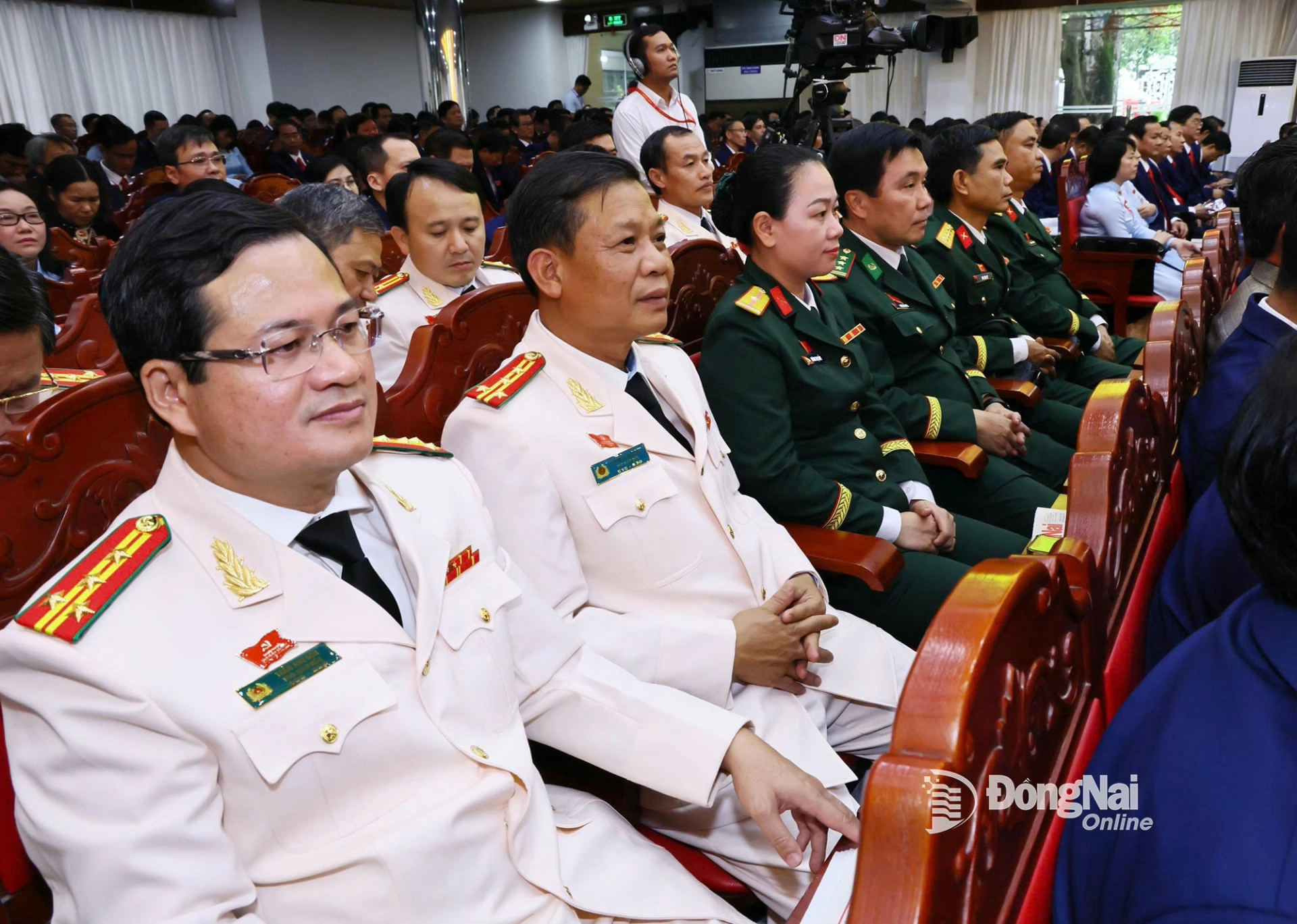 Các đại biểu dự Khai mạc phiên chính thức Đại hội đại biểu Đảng bộ tỉnh Đồng Nai lần thứ I, nhiệm kỳ 2025-2030. Ảnh: Công Nghĩa