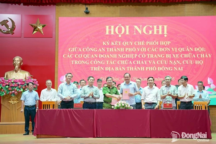 Tăng cường phối hợp, nâng cao hiệu quả trong công tác chữa cháy