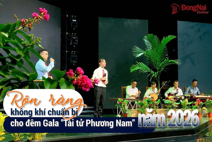 [Video] Rộn ràng không khí chuẩn bị cho đêm Gala ‘Tài tử Phương Nam’ năm 2026