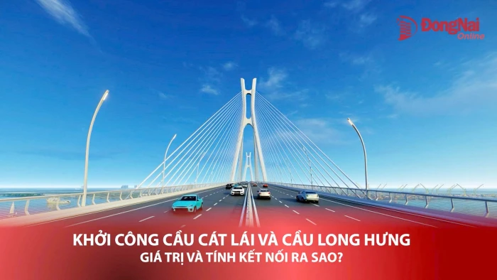 [Video] Khởi công cầu Cát Lái và cầu Long Hưng: Giá trị và tính kết nối ra sao?