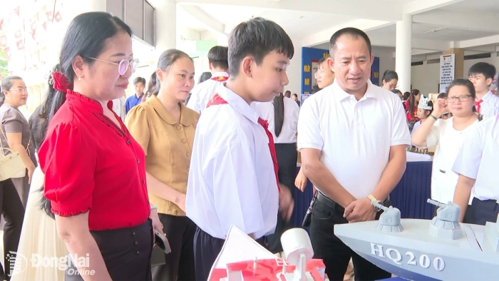 Bien Hoa ward hosts science and technology creativity festival