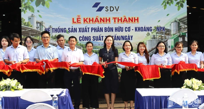 Dong Nai’s first household waste-derived fertilizer production system inaugurated