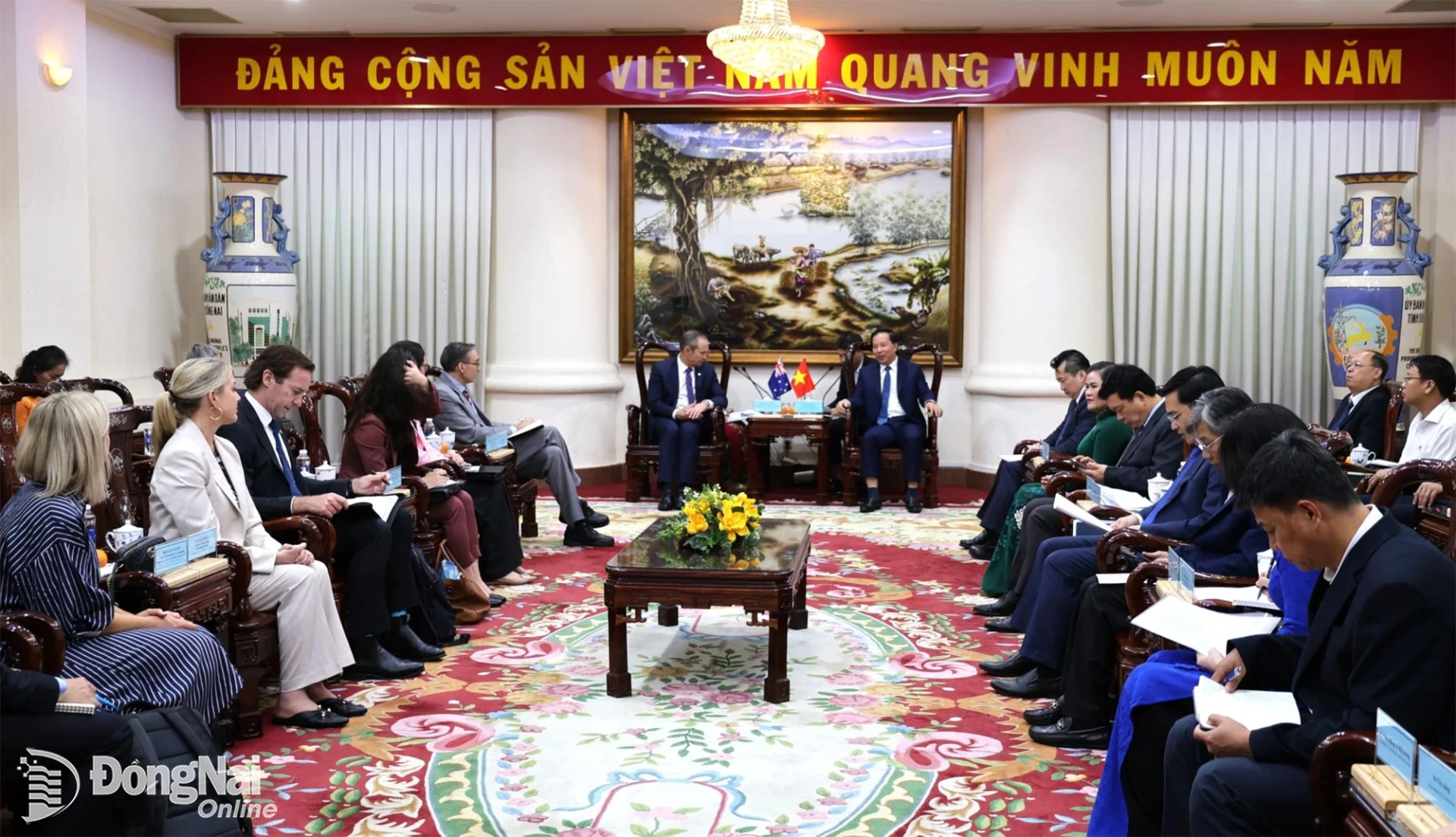 Western Australia seeks cooperation with Dong Nai in agriculture, energy and education and training