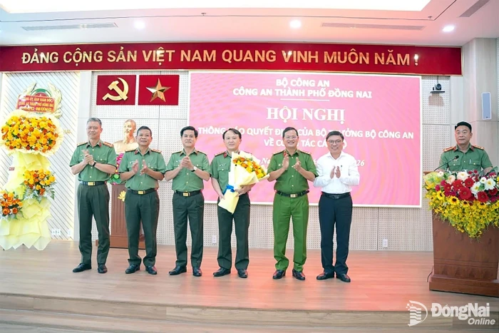 Phó Giám đốc Công an thành phố Đồng Nai Nguyễn Chí Toàn được điều động giữ chức Phó Cục trưởng Cục An ninh chính trị nội bộ