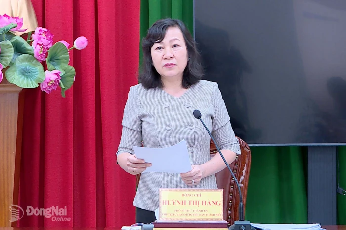Giao ban khối dân vận quý III-2026
