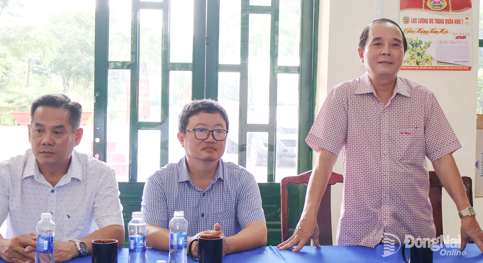 Phó Giám đốc phụ trách Báo và Phát thanh, Truyền hình Đồng Nai Cao Quốc Sang phát biểu tại chương trình. Ảnh: Nguyệt Hà