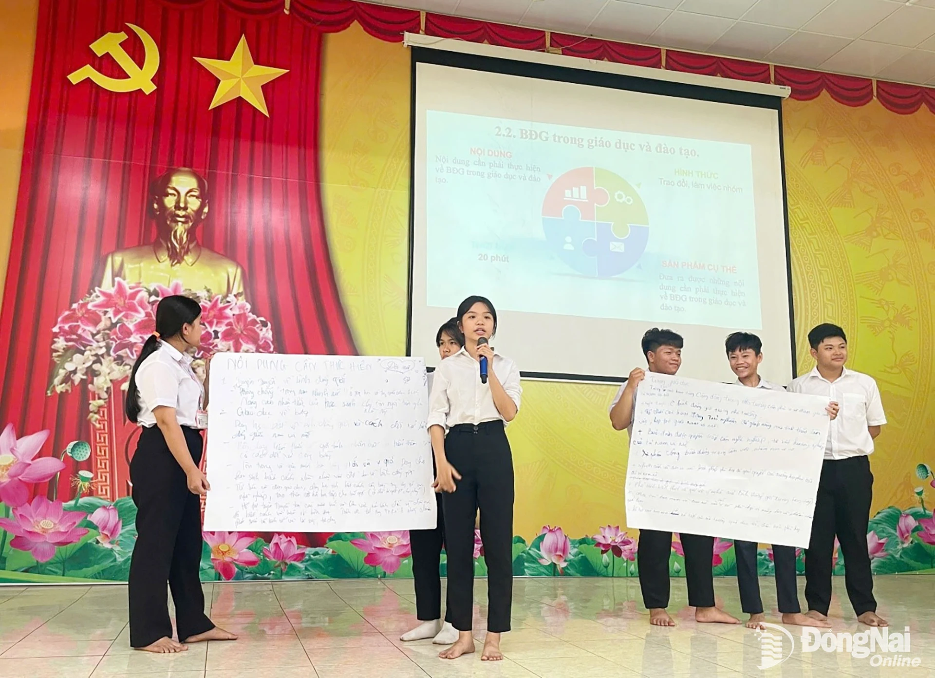 Students are equipped with knowledge about gender equality, helping foster respect, a spirit of sharing, and freedom from prejudice within the school environment.

