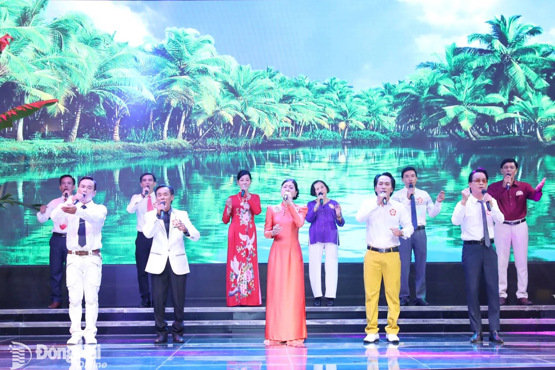 11 giọng ca xuất sắc biểu diễn trong gala Tài tử phương Nam năm 2026. Ảnh: Huy Anh